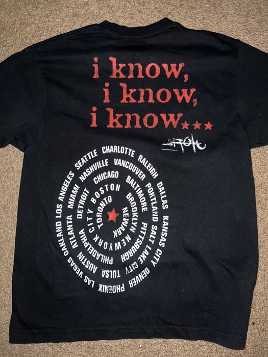 Travis Scott Travis Scott Cactus Jack “I Know” Utopia Tour Merch. | Grailed