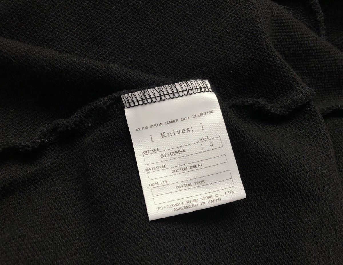 Julius Julius knives sleeveless hoodie Size US L / EU 52-54 / 3 - 7 Thumbnail