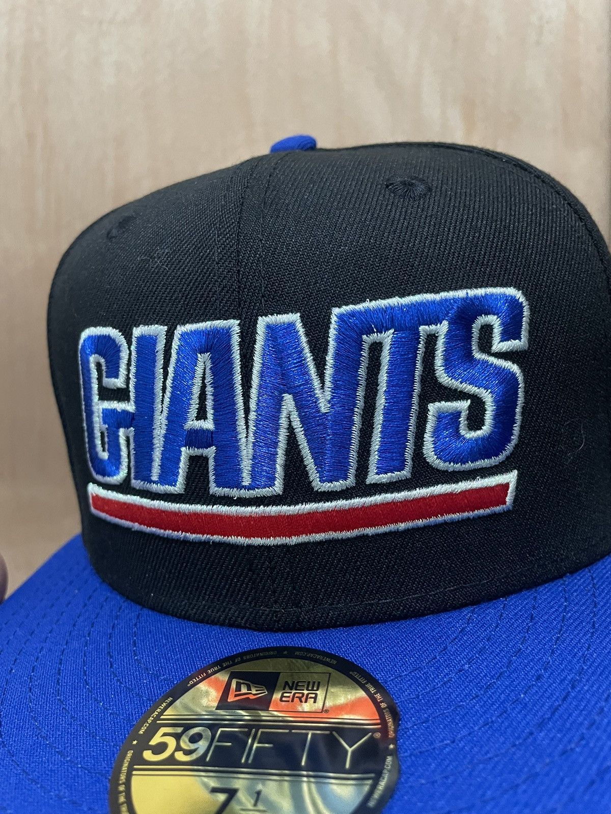 NFL × New Era Myfitteds New York giants 25th anniversary 7 1/4 Size ONE SIZE - 3 Thumbnail
