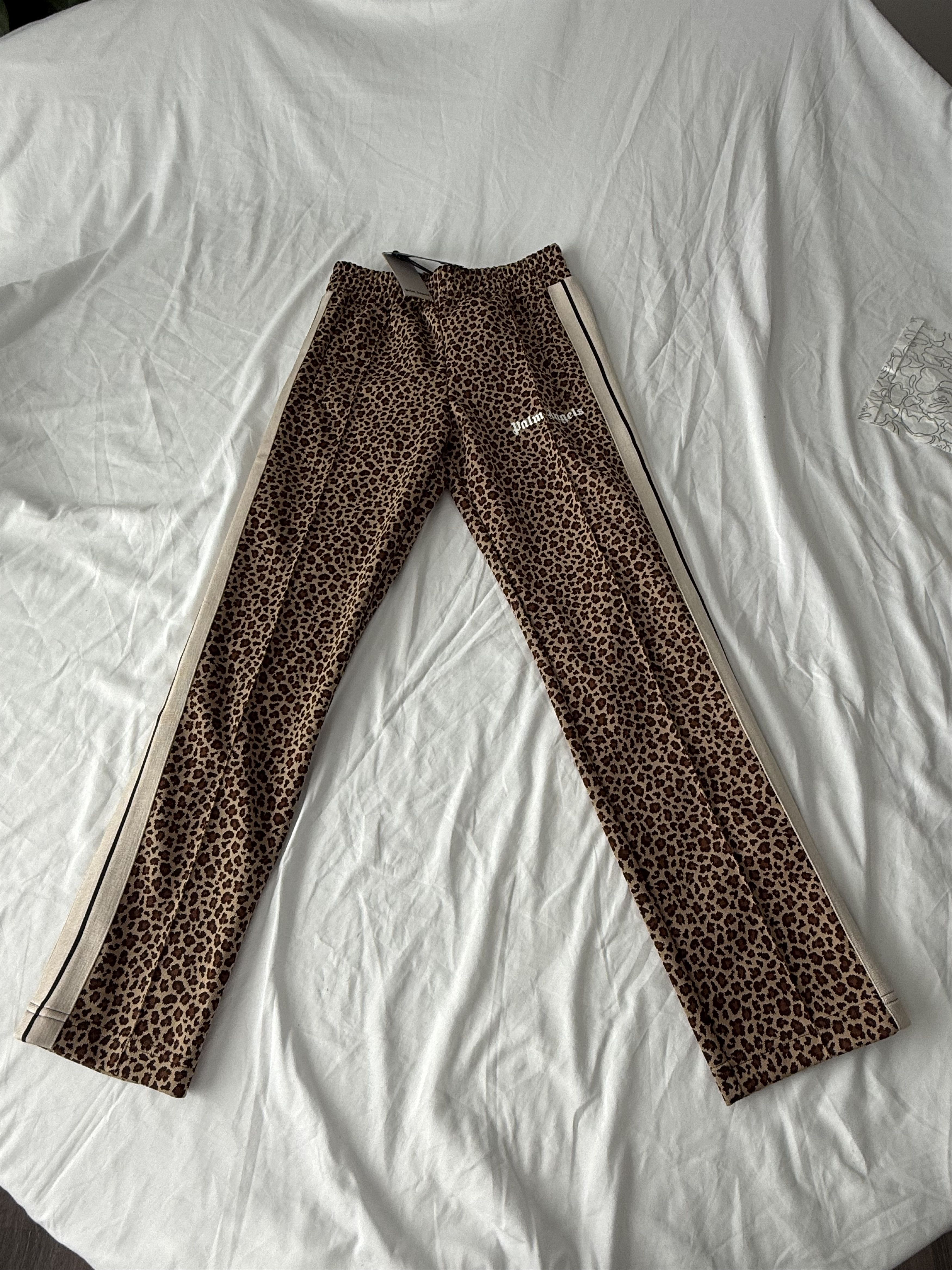 Palm Angels Palm Angels Leopard Print Track Pants NWT Size US 34 / EU 50 - 2 Thumbnail