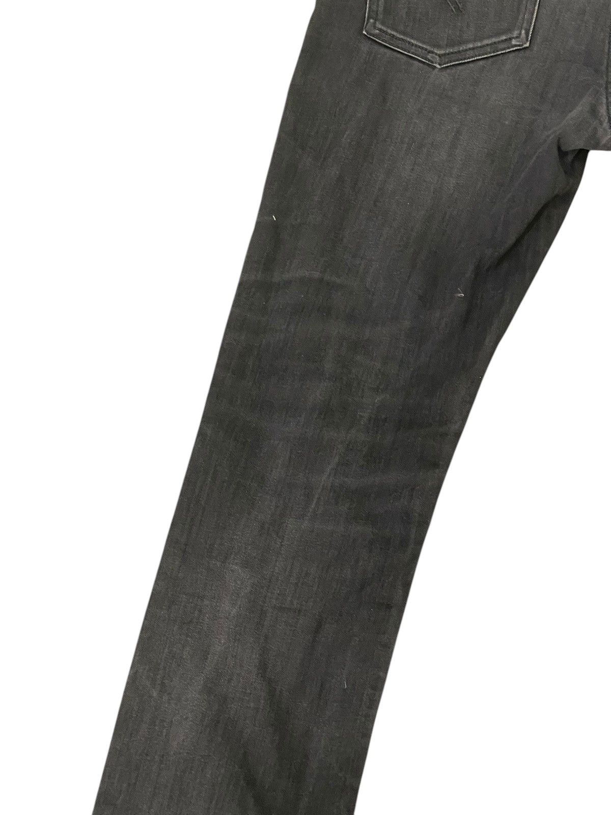 Neil Barrett Skinny Jeans Neil Barrett Italy Stretch Faded Black 1🟦0 Size US 32 / EU 48 - 13 Thumbnail