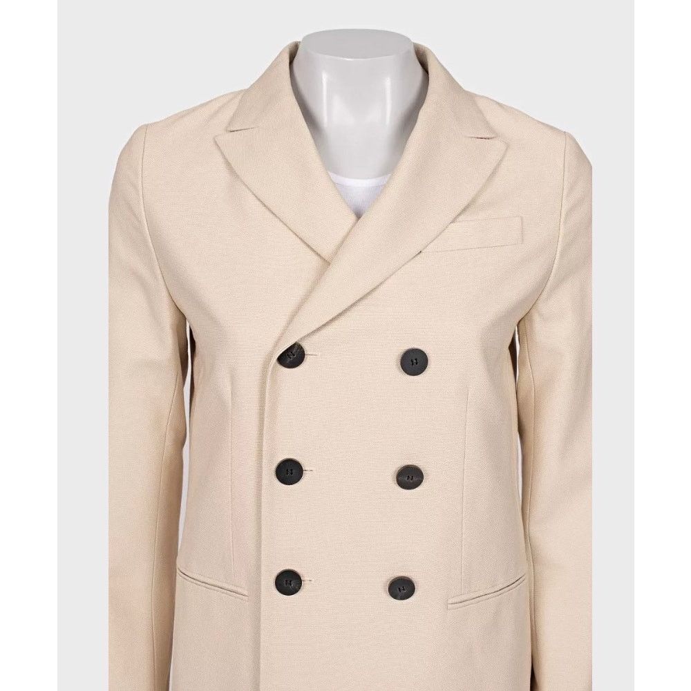 Dior Christian Dior Beige Double-Breasted Jacket Size 36/S Size XS / US 0-2 / IT 36-38 - 4 Thumbnail