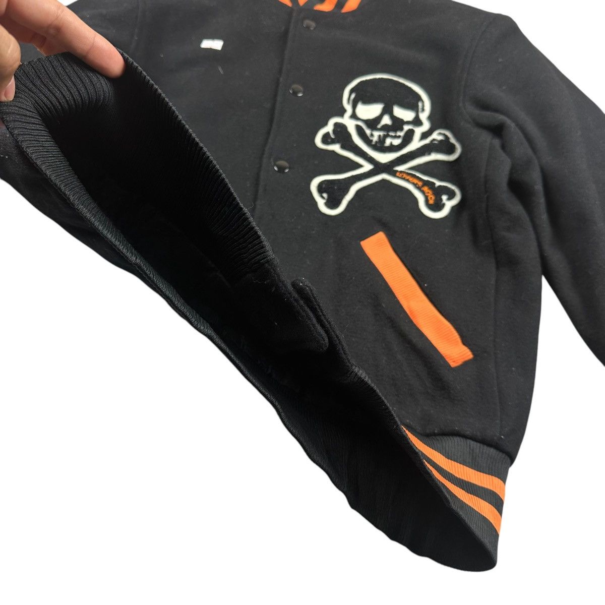 Japanese Brand 🔥RARE🔥Super Lovers Bomber/Jacket SpellOut BigLogo Embroidery Size US XS / EU 42 / 0 - 4 Thumbnail