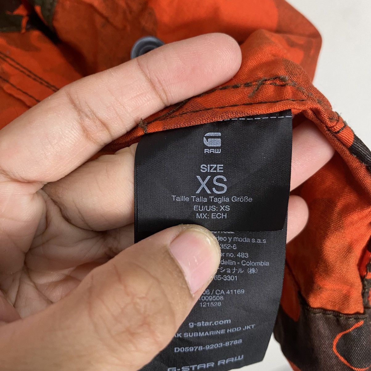 G-Star × Japanese Brand G-star raw M65 orange camoe jacket Size US XS / EU 42 / 0 - 16 Thumbnail