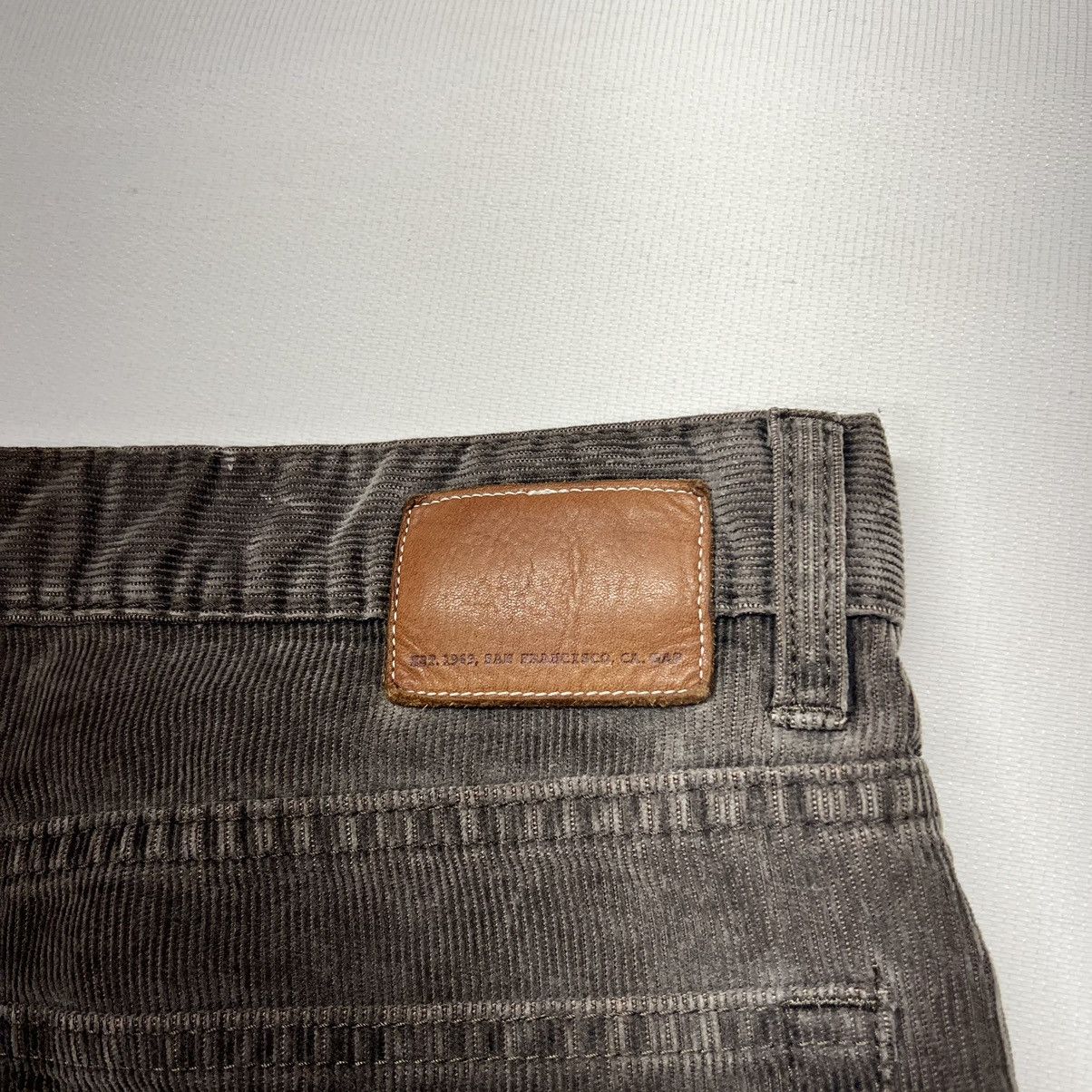 Gap × Vintage Gap Pants Brown Corduroy Relaxed Boot Fit Baggy Grunge Size US 34 / EU 50 - 9 Thumbnail