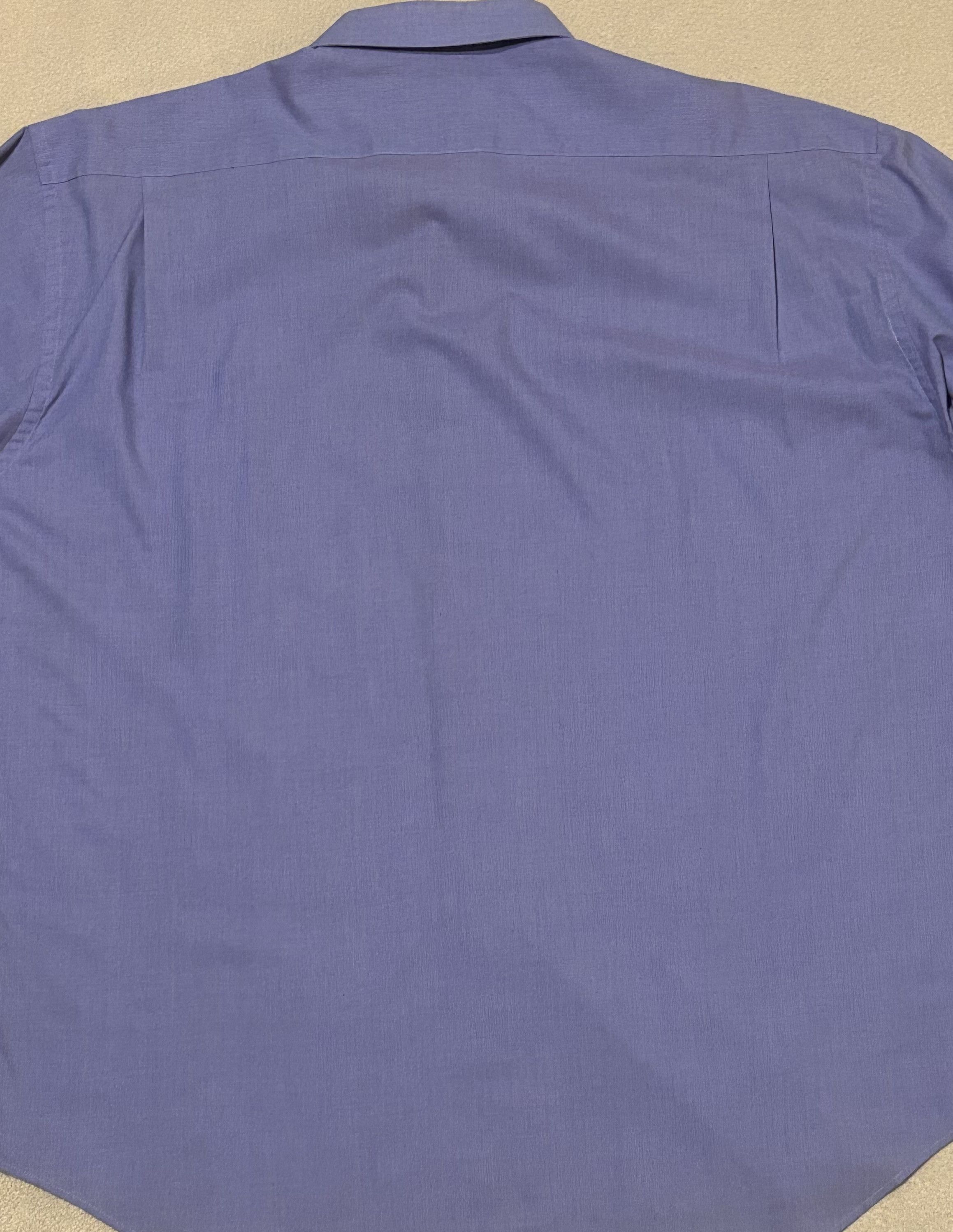 Yves Saint Laurent Yves Saint Laurent Purple Shirt Size 41 Size US XXL / EU 58 / 5 - 11 Thumbnail