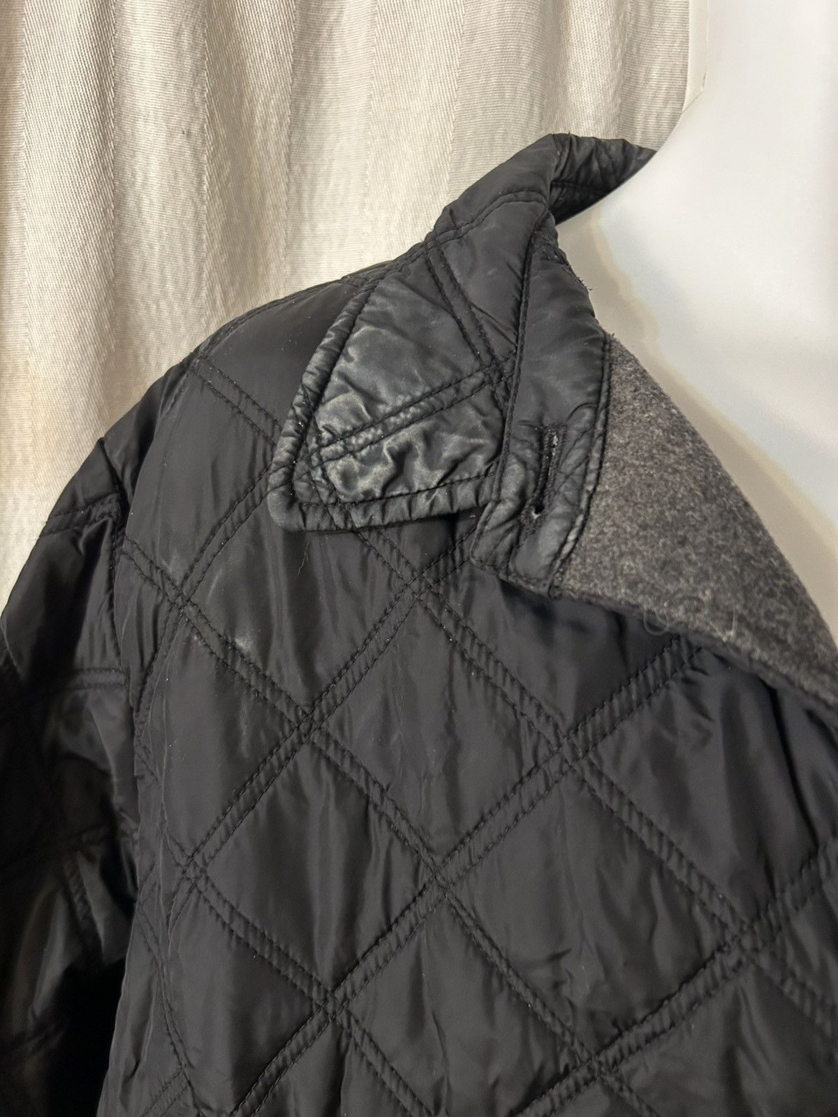 Lands' End Jacket: land’s end black quilted blanket jacket rn 82830 xl Size US XL / EU 56 / 4 - 3 Thumbnail