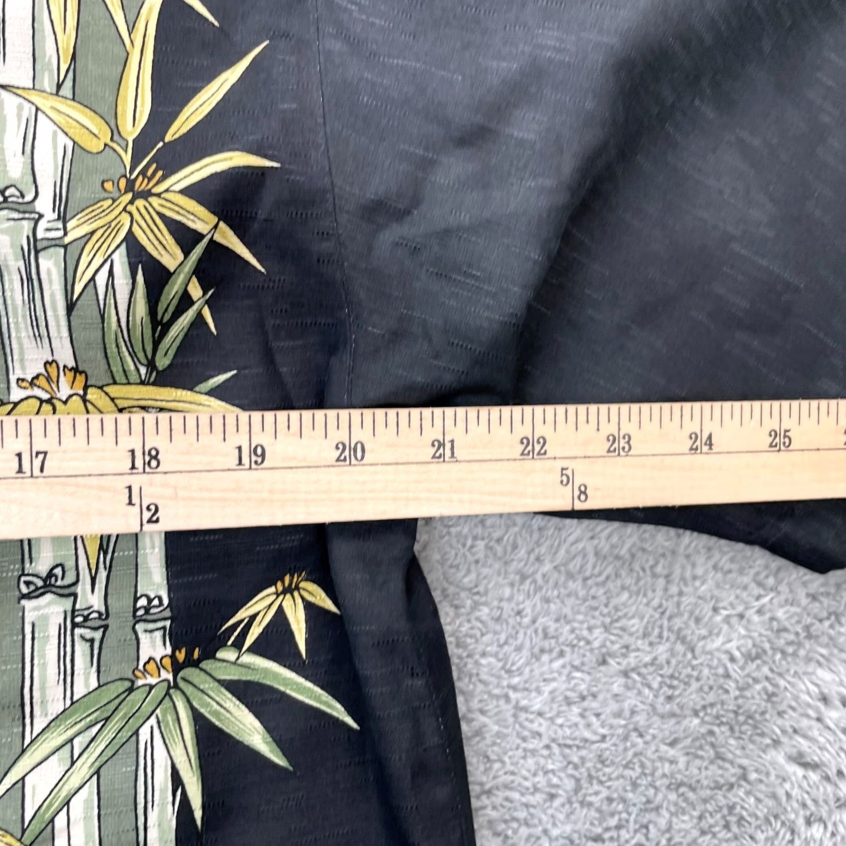 Tommy Bahama Tommy Bahama Shirt Mens Small Black Bamboo Tree Print Hawaiian Silk Button Up Size US S / EU 44-46 / 1 - 8 Thumbnail