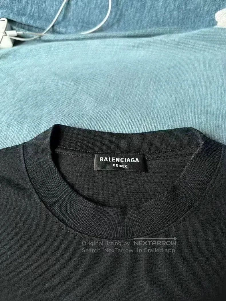 Balenciaga Balenciaga Front Back Embroidered T-shirt. Size US S / EU 44-46 / 1 - 3 Thumbnail