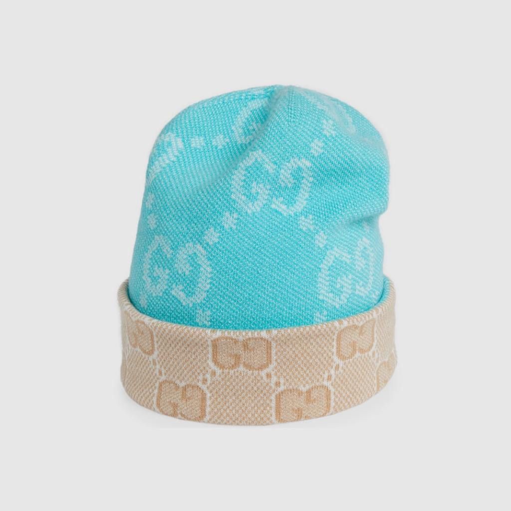 Gucci Reversible GG Wool Hat Size ONE SIZE - 2 Thumbnail