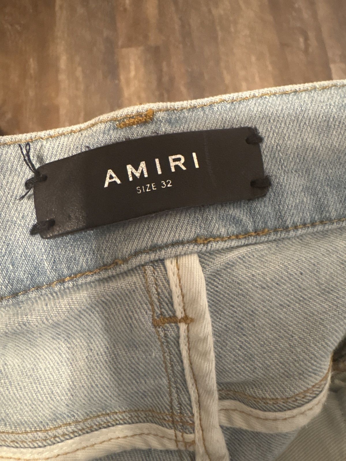 Amiri Denim Blue Amiri Jeans Size US 32 / EU 48 - 7 Thumbnail