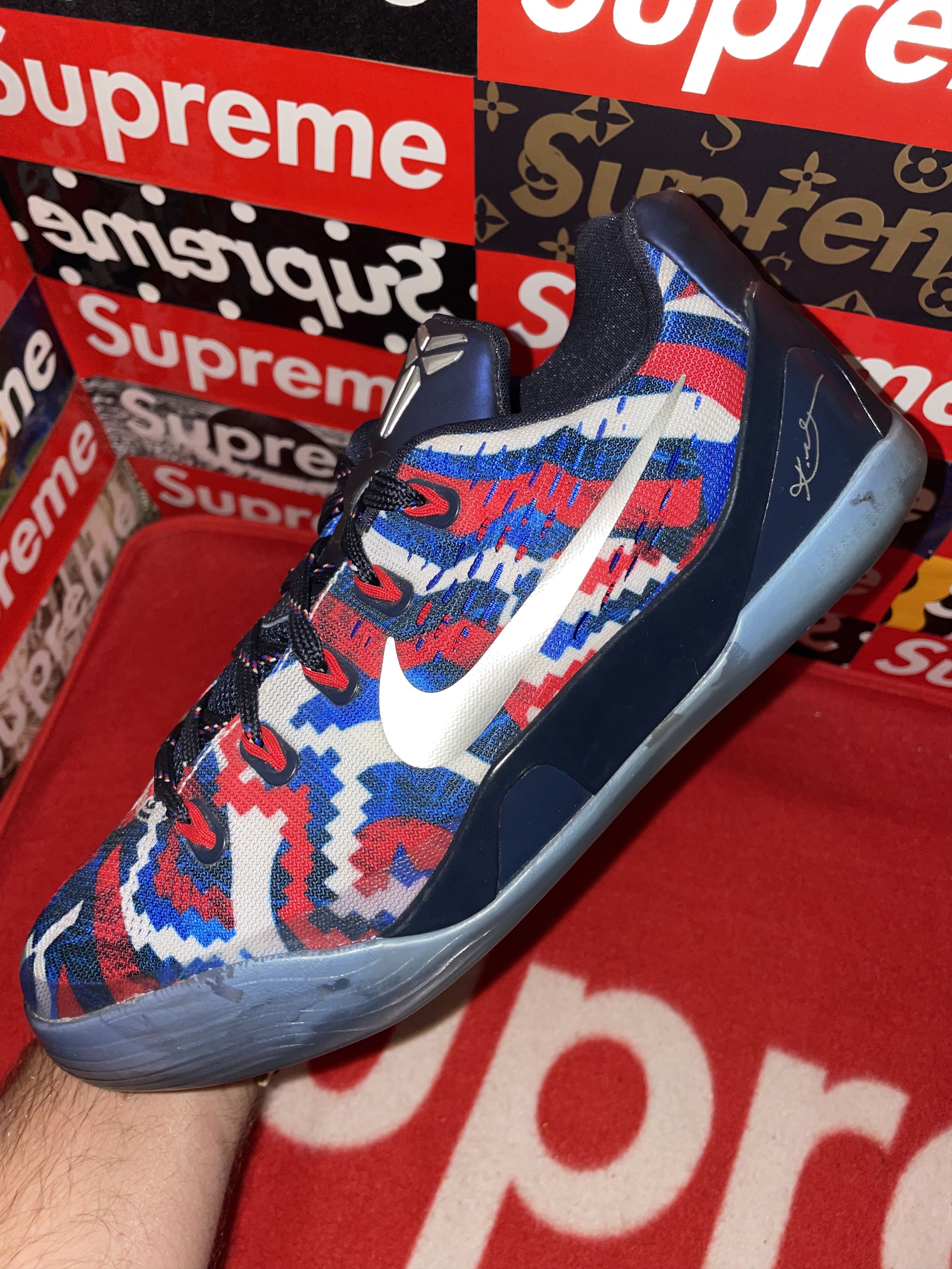 Nike Nike Kobe 9 EM GS 'Independence Day' 653593-100 size 6y Size US 6 / EU 39 - 6 Thumbnail