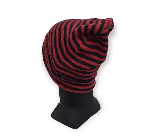 Japanese Brand × Kapital × Vintage Japanese Brand Clemetive Stripe Design Beanie Hat Size ONE SIZE - 3 Thumbnail