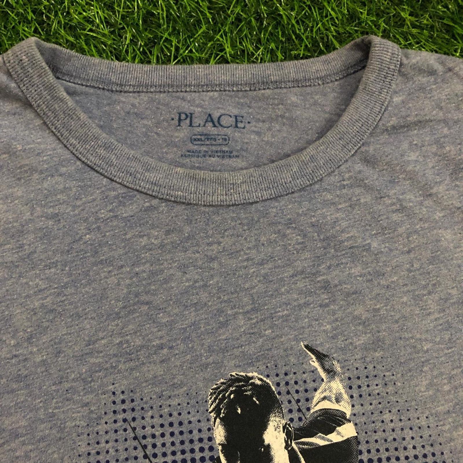 Other Grey ‘Goals’ Soccer Graphic Tee Size US S / EU 44-46 / 1 - 3 Thumbnail