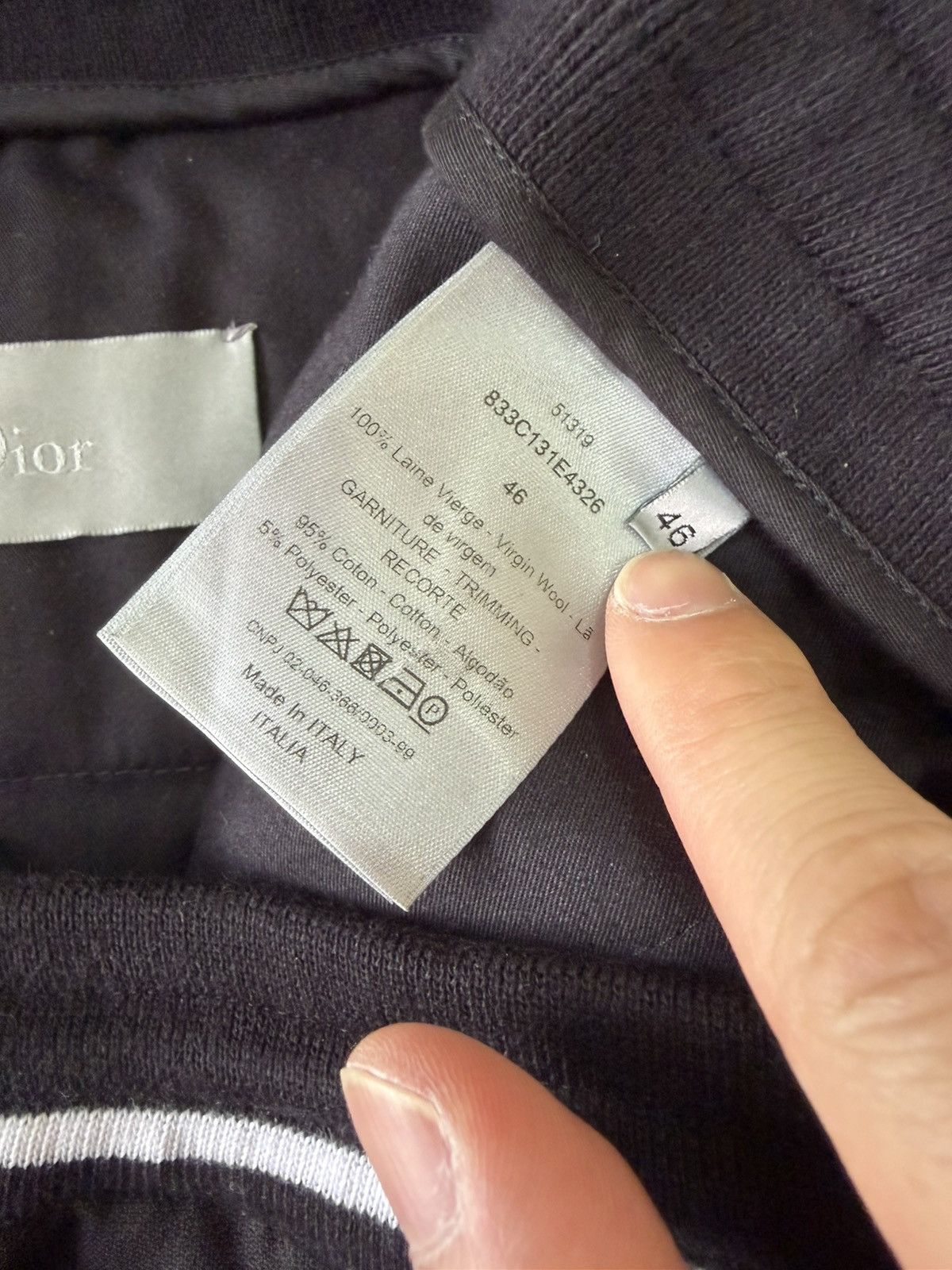 Dior Dior Homme F/W Drawstring Pants Size US 30 / EU 46 - 7 Thumbnail