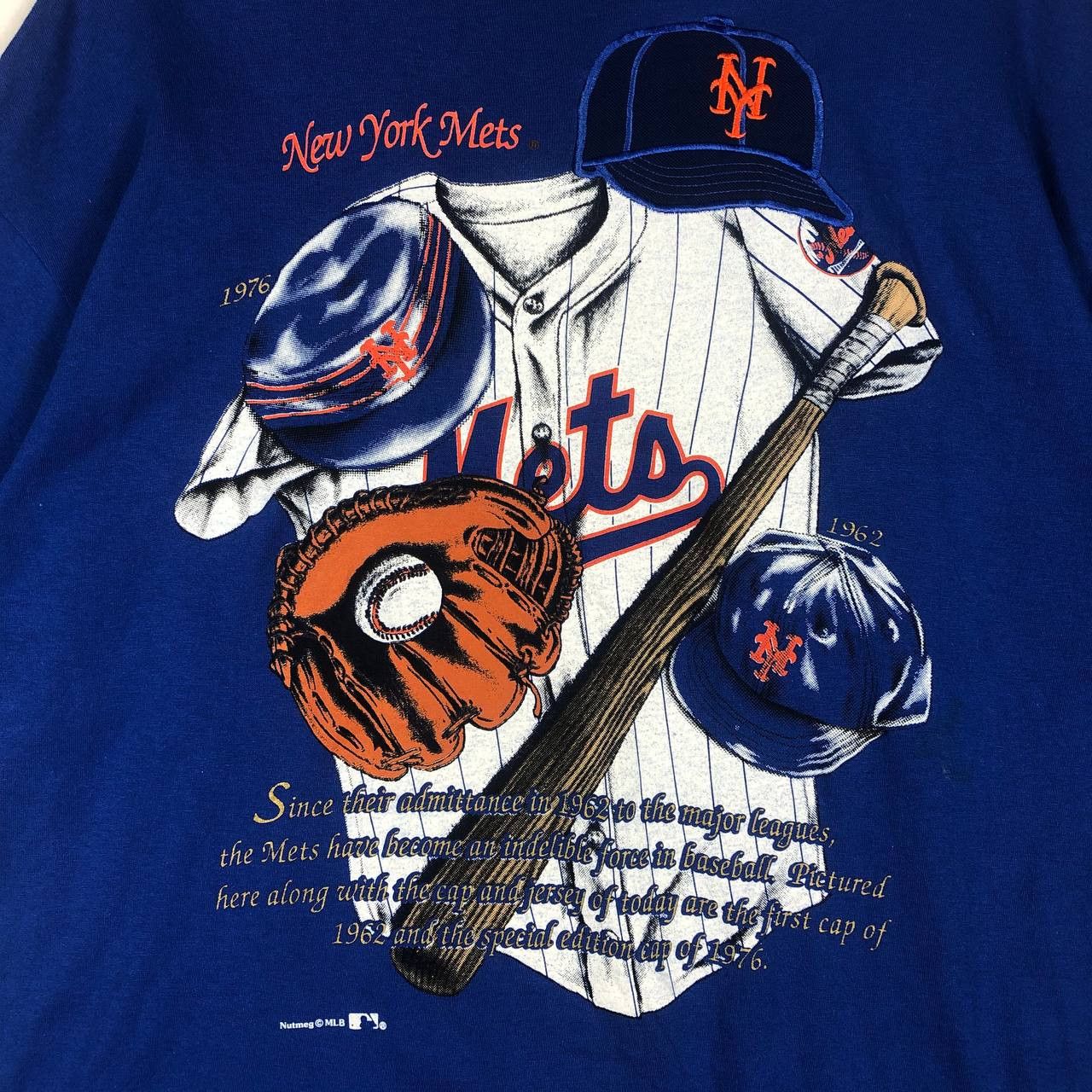 MLB × Nutmeg × Vintage Vintage Nutmeg New York Mets men t-shirt Size US XL / EU 56 / 4 - 5 Thumbnail
