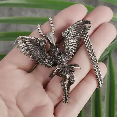 Jewelry × Vintage Bird Garuda Necklace Size ONE SIZE - 4 Thumbnail