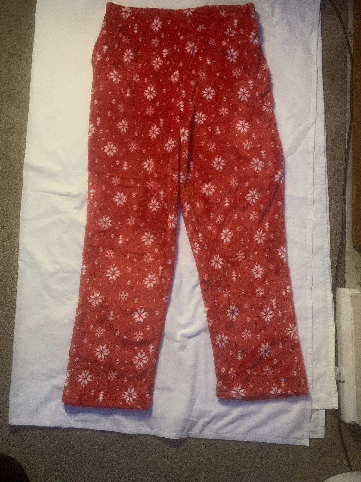 Other Christmas snowflake pajamas or sweatpants Size 42" / US 20 - 4 Thumbnail