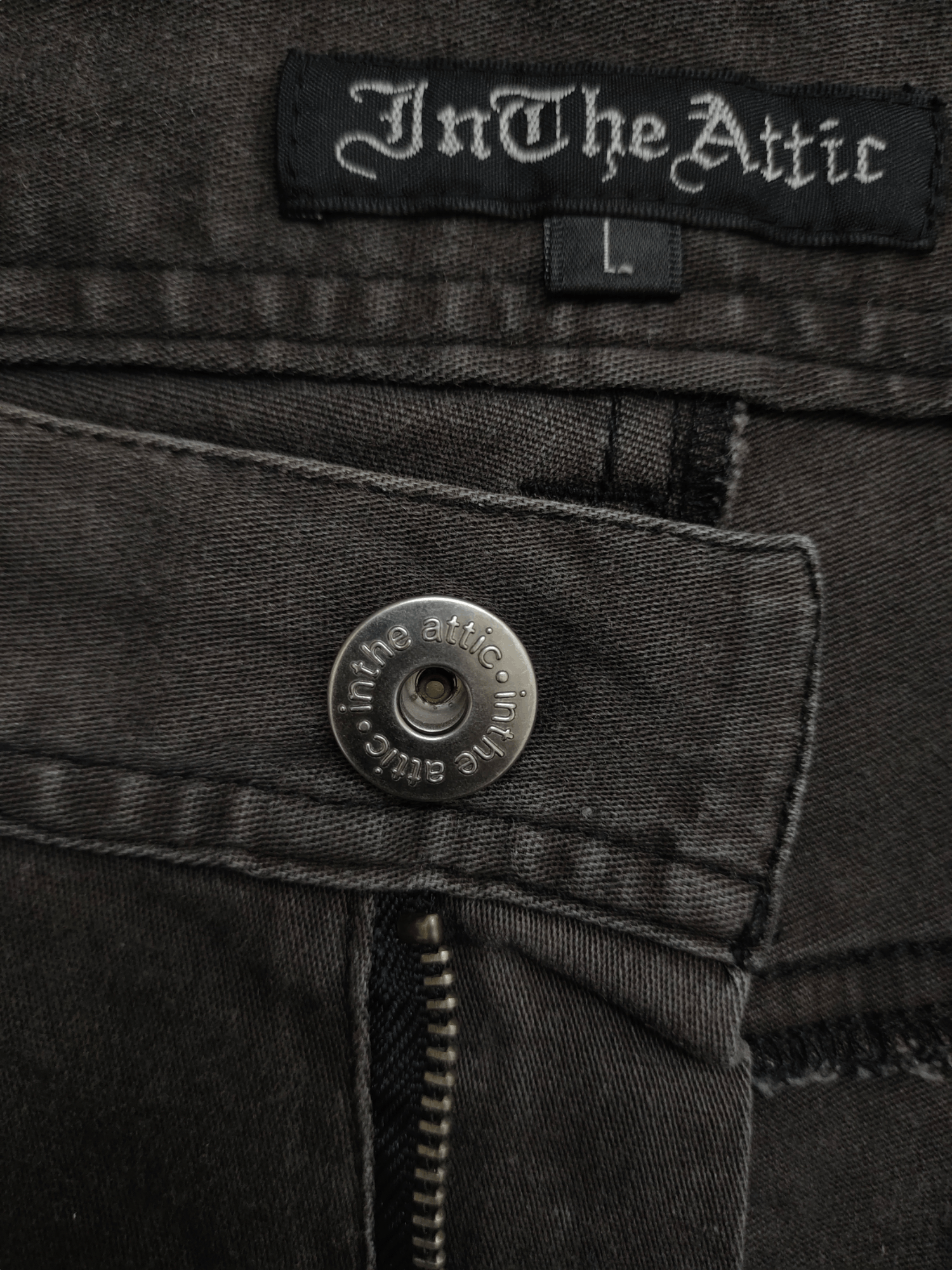 If Six Was Nine In The Attic Multi Pocket Zipper Sun Faded 3Q Pants Size US 32 / EU 48 - 18 Thumbnail