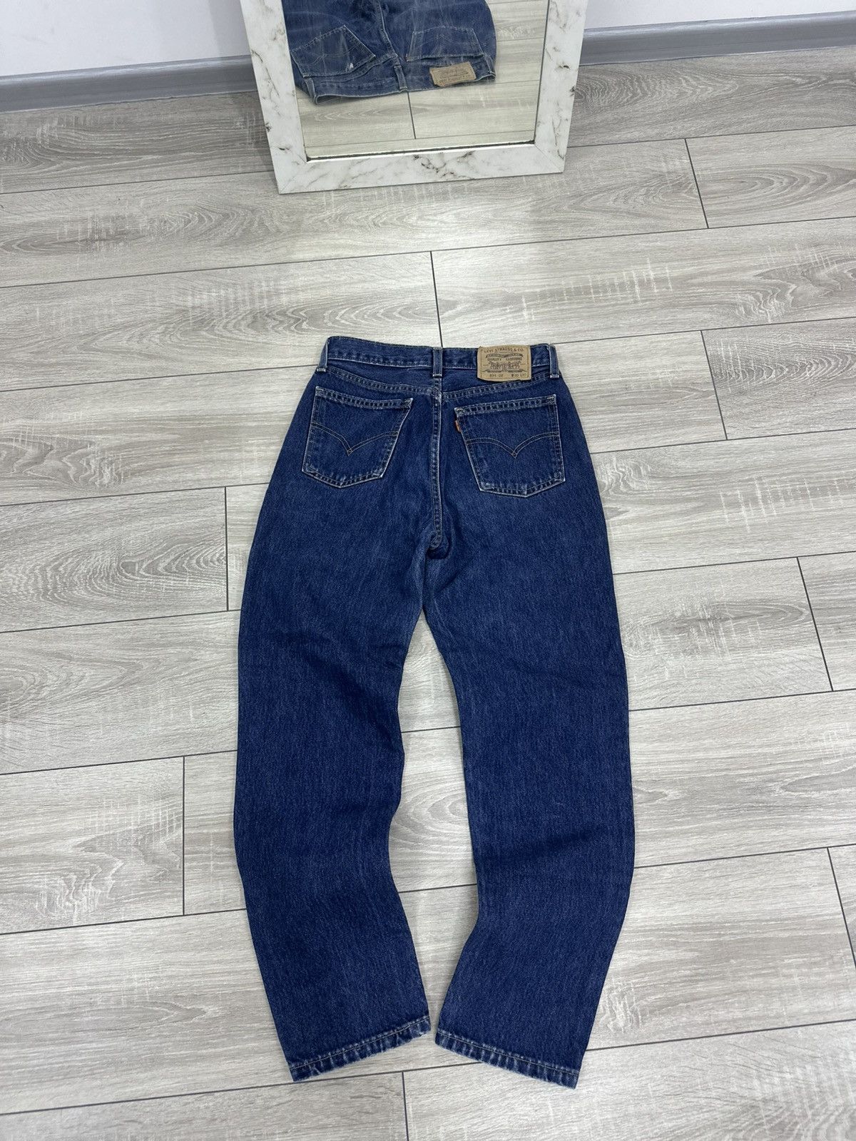 Levi's Levis Orange Tab Mom Jeans Made in UK 90s Vintage Size US 30 / EU 46 - 3 Thumbnail