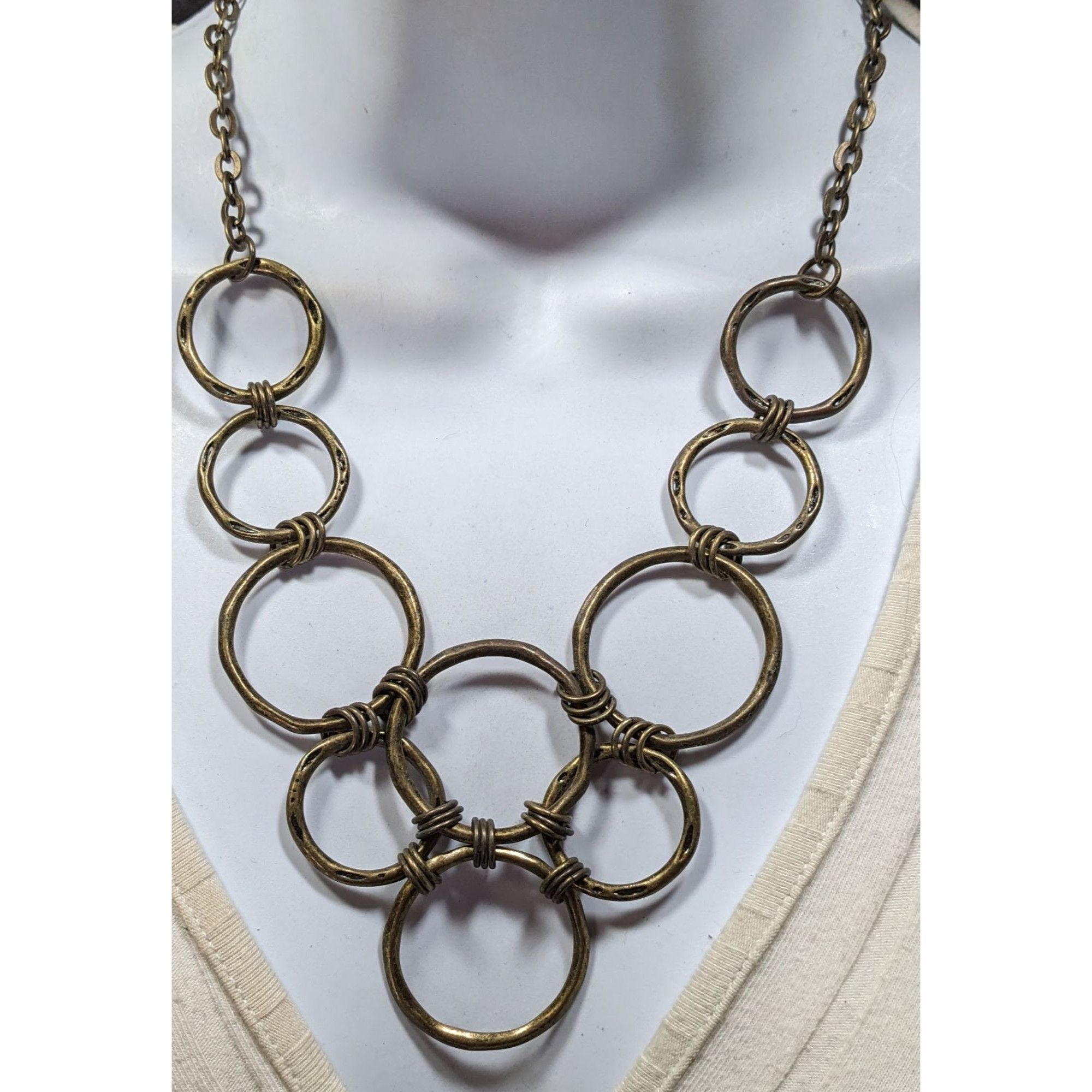 Other Premier Designs Madrid Brutalist Open Ring Bib Necklace Size ONE SIZE - 4 Thumbnail