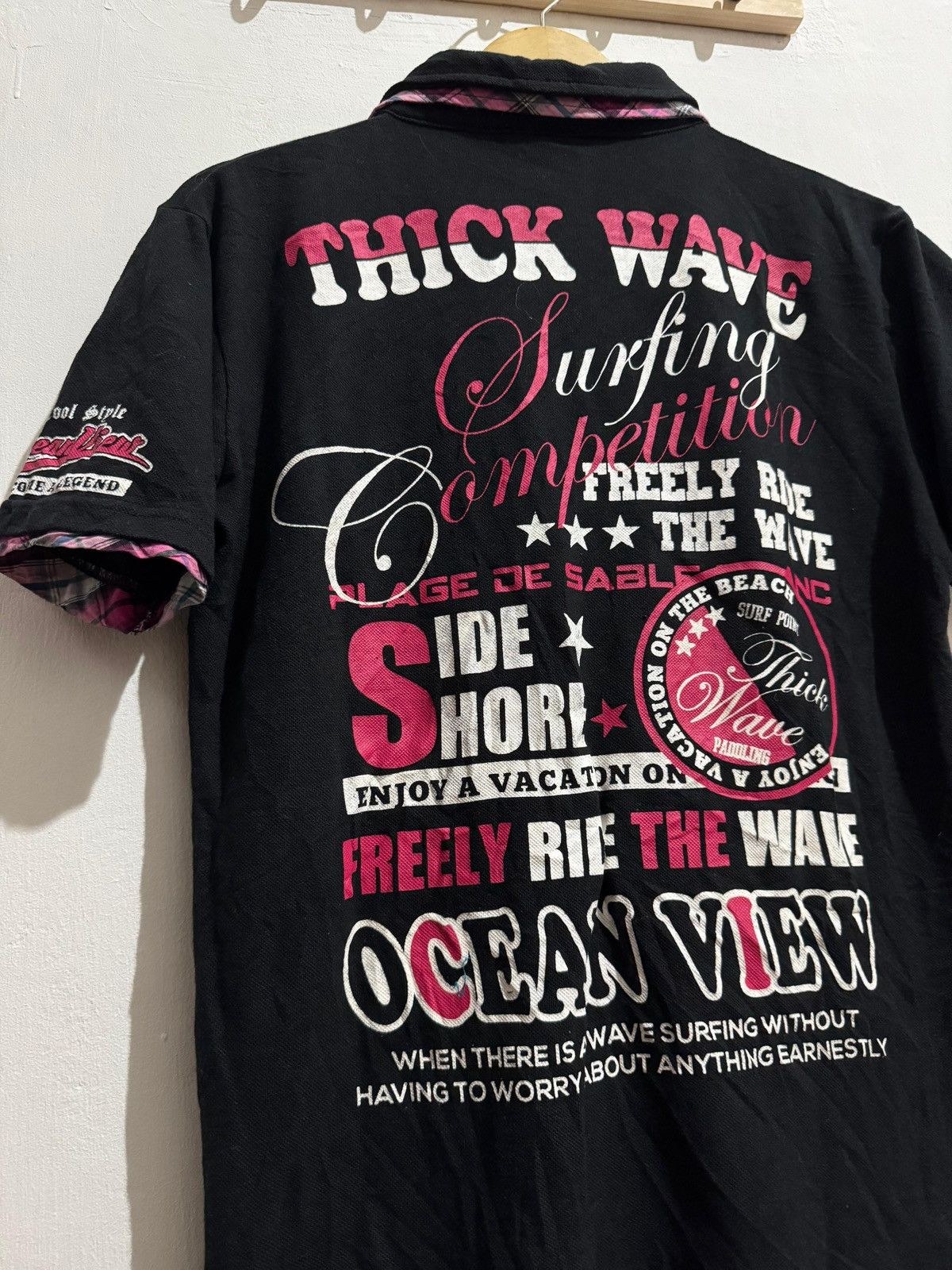 Hysteric Glamour Y2k We surf double layer ifsixwasnine polo tshirt Size US L / EU 52-54 / 3 - 4 Thumbnail