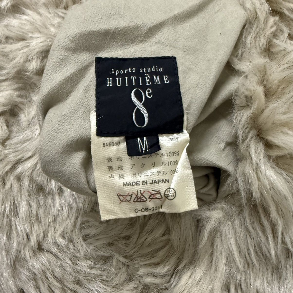 Issey Miyake Vintage Huitieme 8e Reversible Faux Fur Hairy Jacket Size US XL / EU 56 / 4 - 8 Thumbnail
