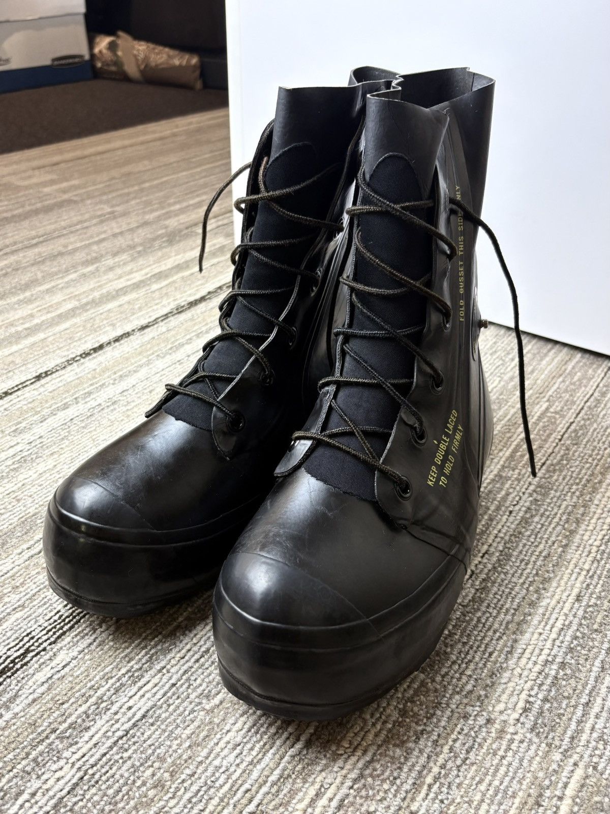 Bata Vintage Bata Bunny Military Boots Size US 9.5 / EU 42-43 - 1 Thumbnail