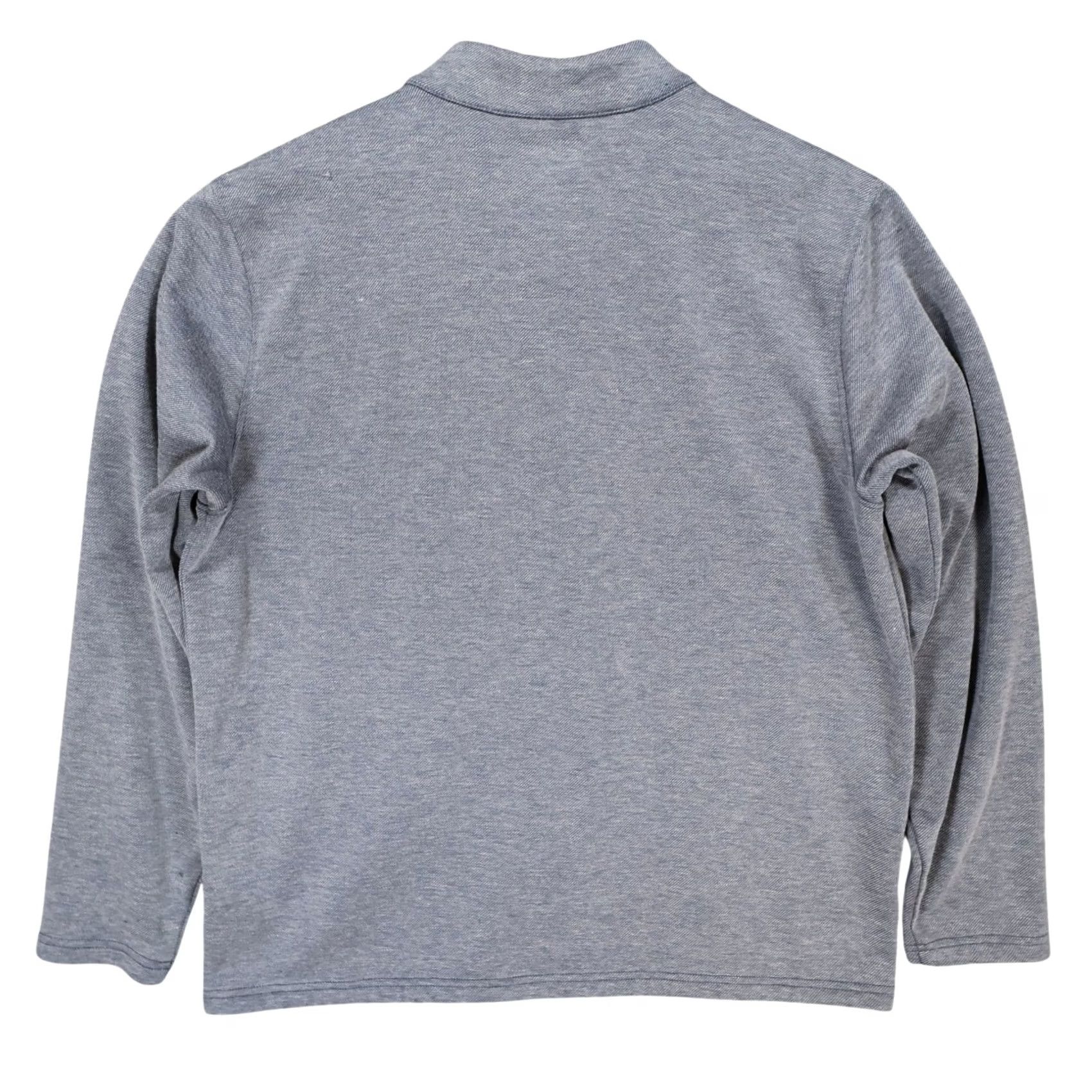 Logo 7 Greg Norman Pullover Mens XL Blue Long Sleeve Quarter Zip Sweater Shark Logo Size US XL / EU 56 / 4 - 2 Thumbnail