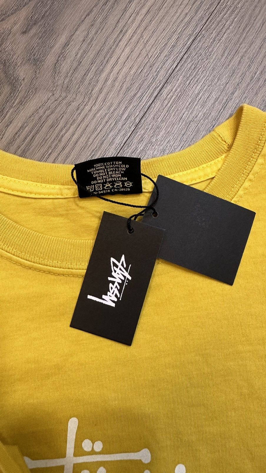 Stussy Stussy S Crown pig dyed tee Size US L / EU 52-54 / 3 - 3 Thumbnail
