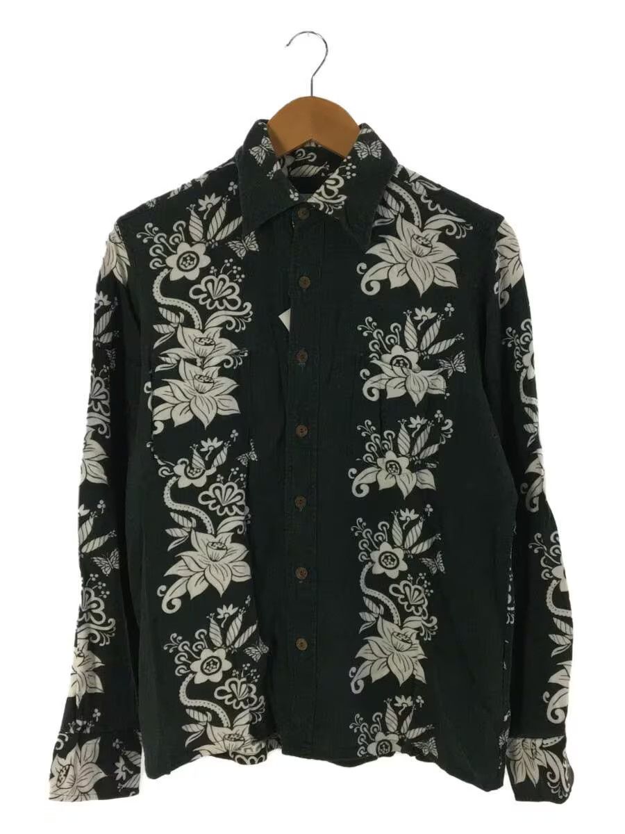 image of Needles Floral Button Shirt in Green, Men's (Size Small)