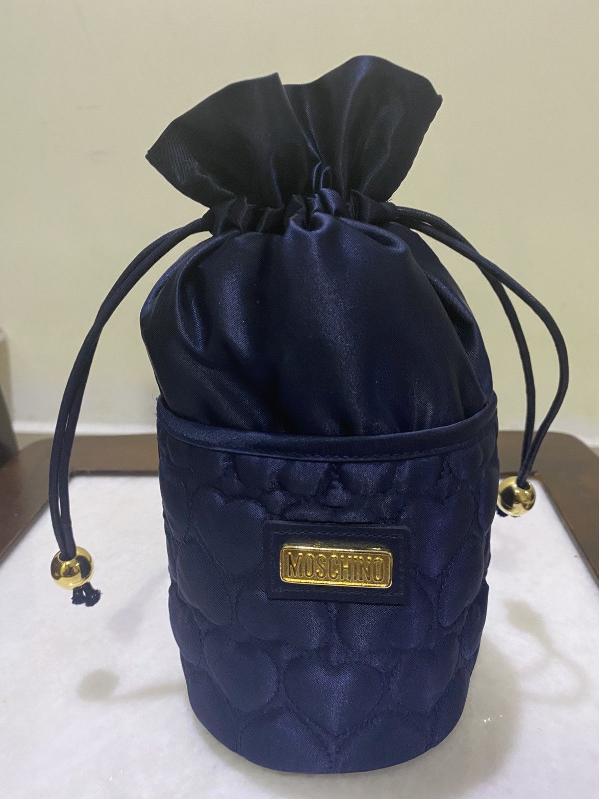 Moschino Moschino Menard Puffer Love Accessories String Bag Size ONE SIZE - 1 Thumbnail