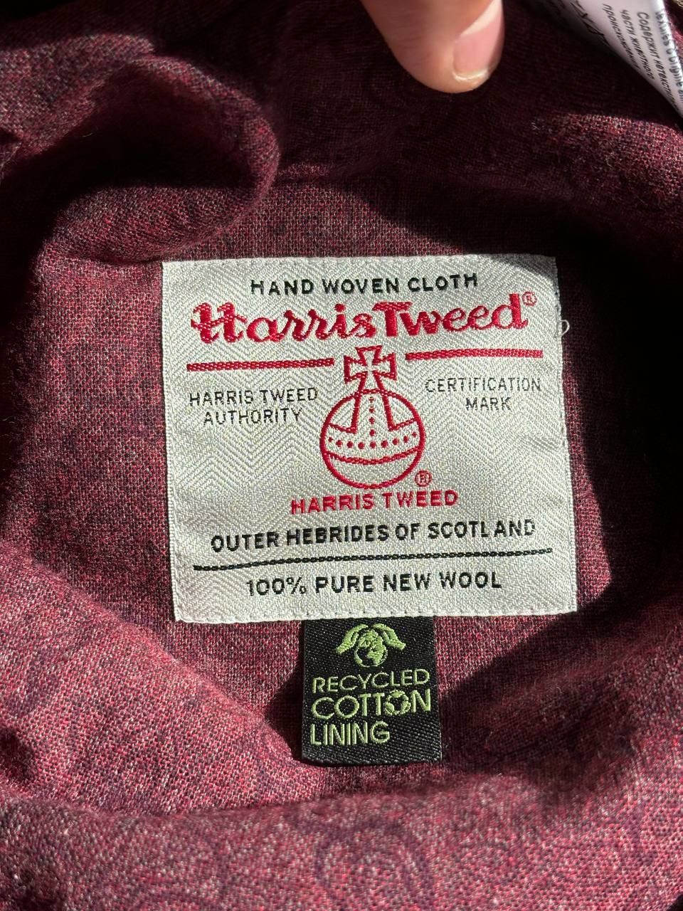 Bates Hats × Harris Tweed × Vintage New Harris Tweed Wool Flat Hat Cap Size ONE SIZE - 6 Thumbnail