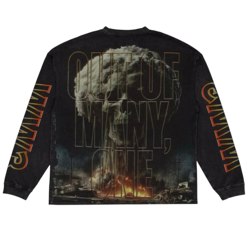 Godspeed Godspeed 'Code Red' LS Black Wash Tee Size US XXL / EU 58 / 5 - 2 Thumbnail