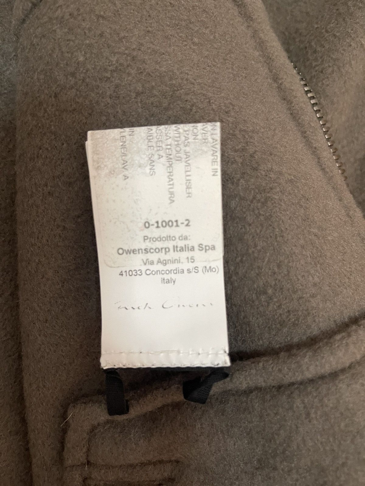 Rick Owens Rick Owens Rare Cashmere Jacket Size US M / EU 48-50 / 2 - 8 Thumbnail