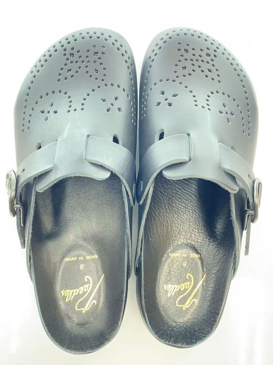 Needles Perforated Peace Buckle Clog Leather Sandals Size US 8 / EU 41 - 4 Thumbnail
