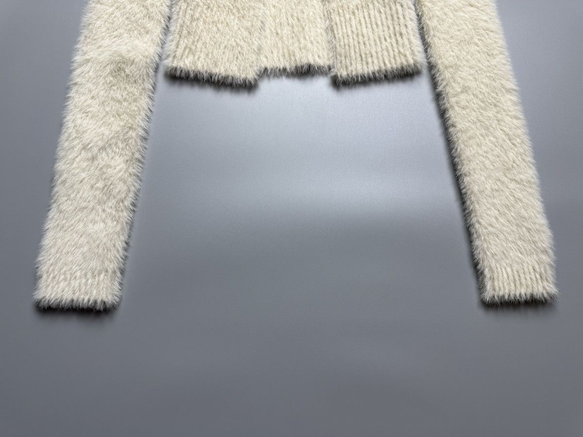 Jacquemus Jacquemus - La Maille Neve Fur Cropped Cardigan Type Size XXS / US 00 / IT 34 - 5 Thumbnail