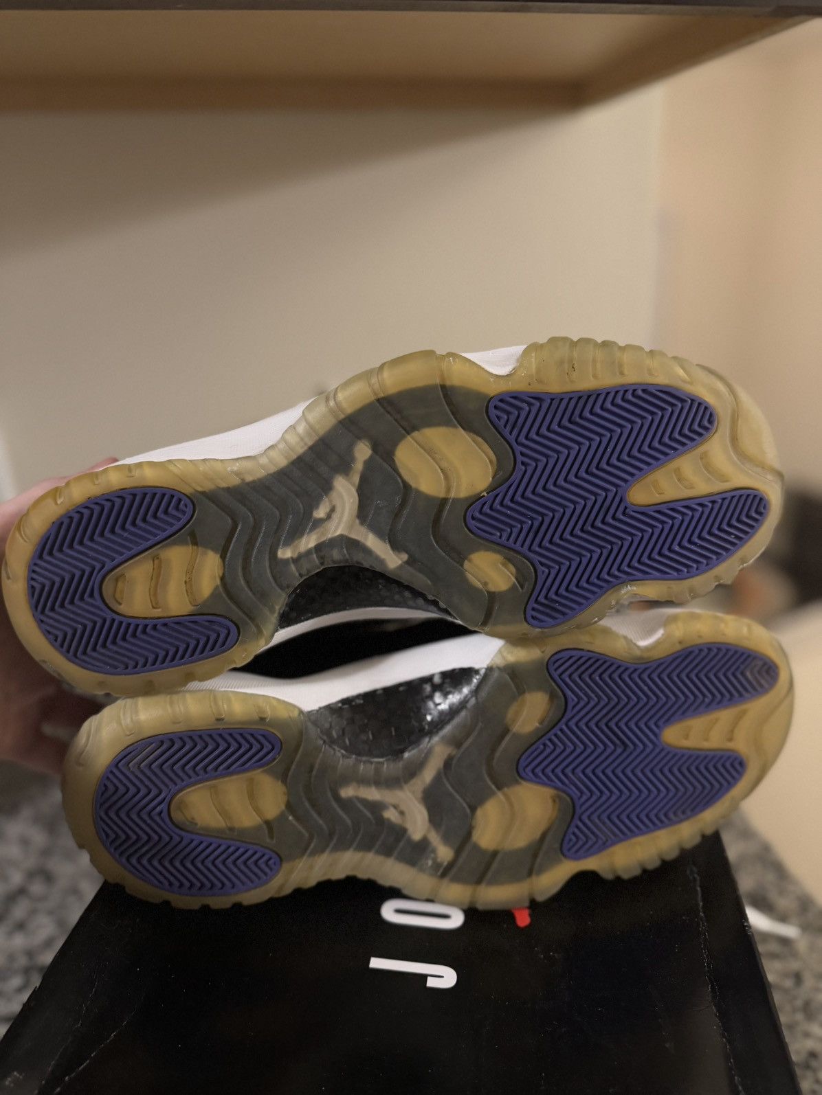 Jordan Brand × Nike Jordan 11 Concord 2018 Classic Size 12 W BOX Size US 12 / EU 45 - 10 Thumbnail