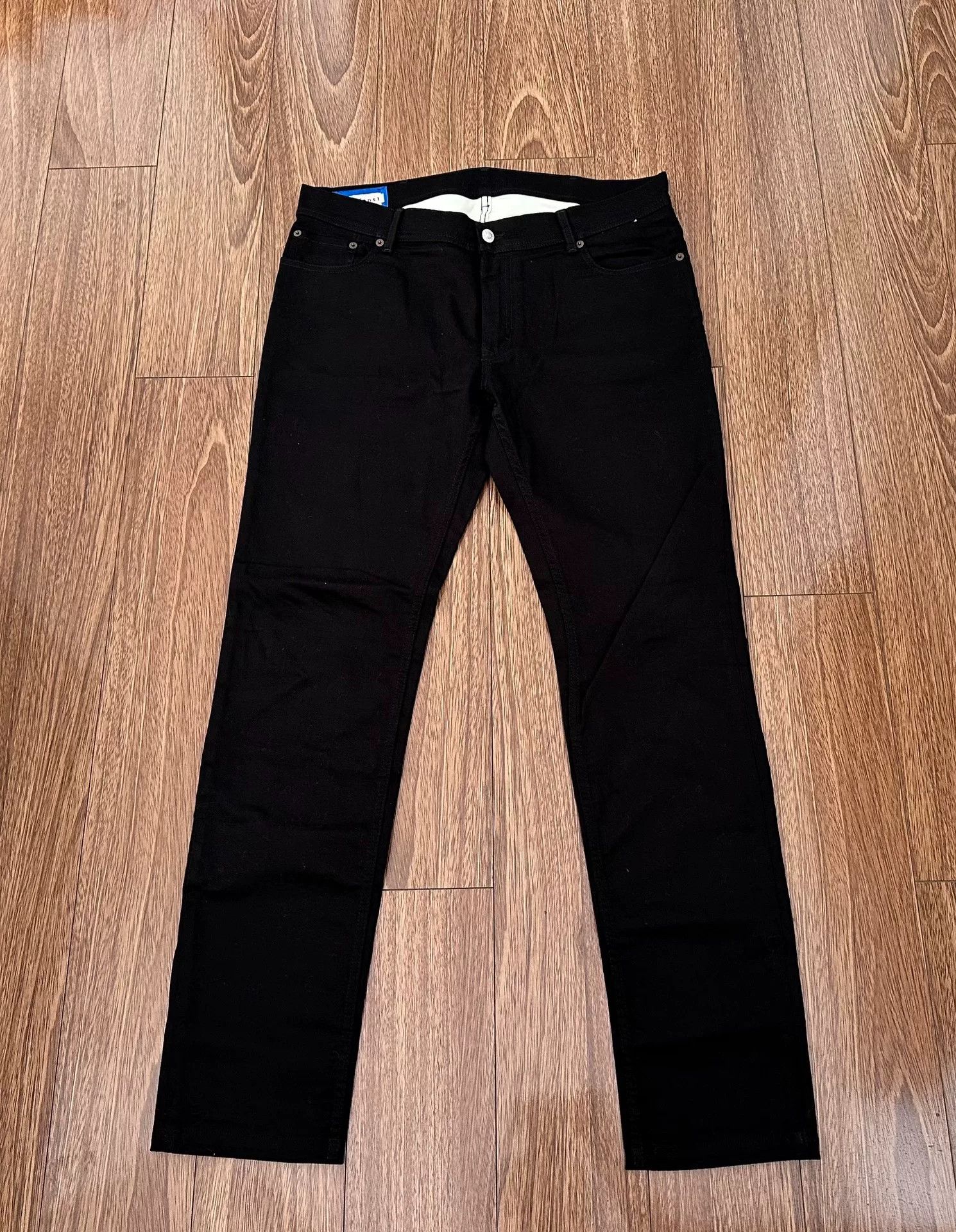 Acne Studios black acne studios denim pants W34L34 Size US 34 / EU 50 - 1 Thumbnail