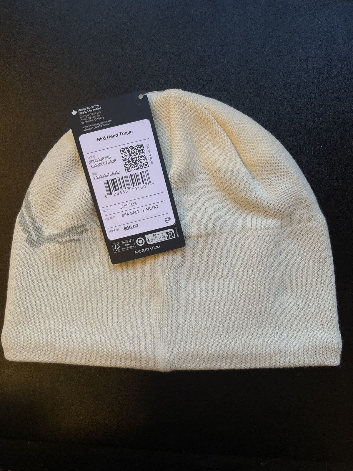 Arc'teryx Arc’teryx Bird Head Toque Sea Salt/Habitat Size ONE SIZE - 4 Thumbnail