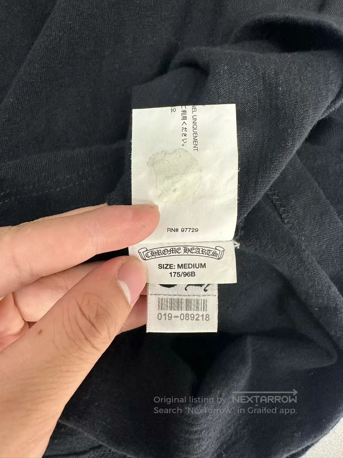 Chrome Hearts chrome hearts black short sleeve henley shirt. Size US M / EU 48-50 / 2 - 4 Thumbnail