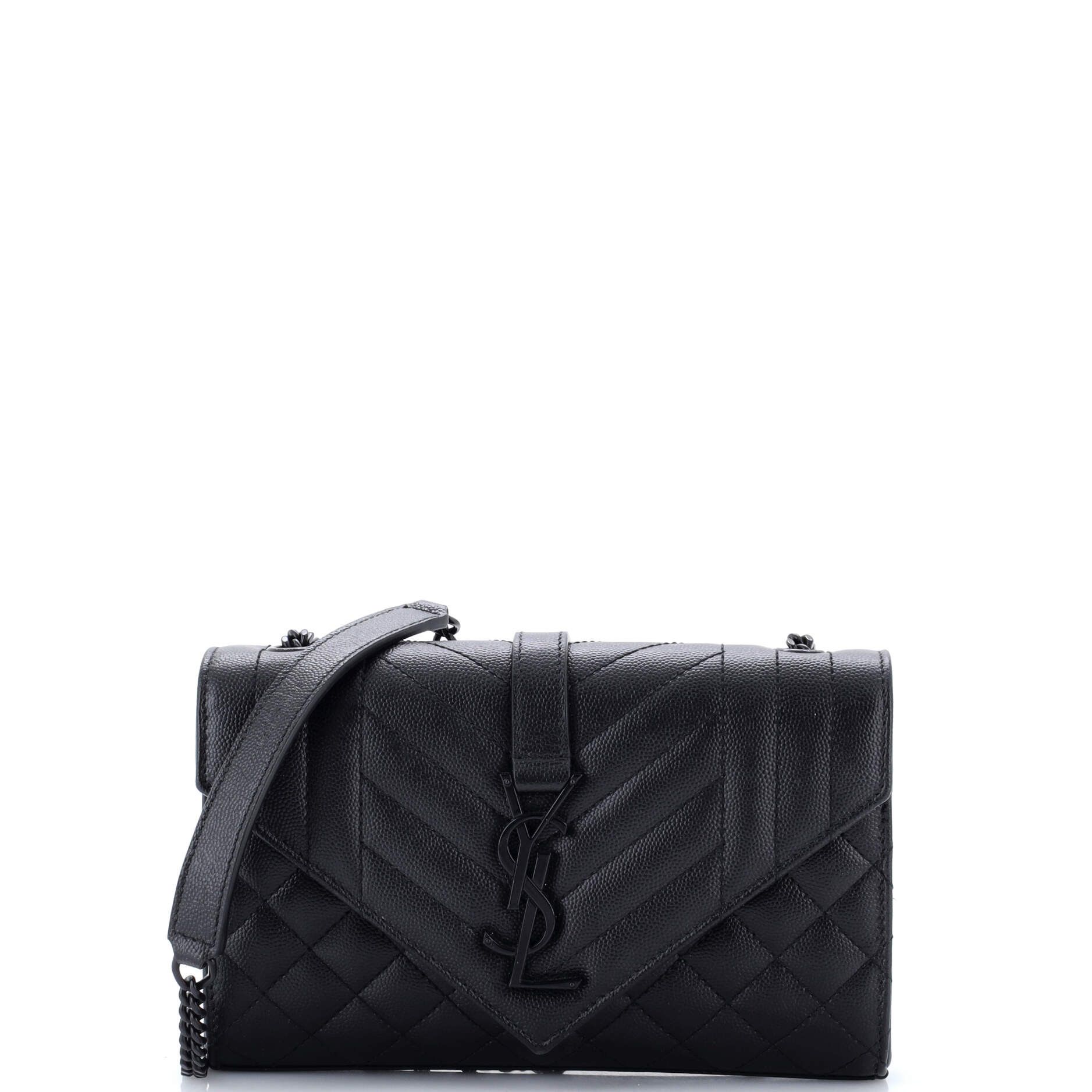 Saint Laurent Paris Classic Monogram Envelope Satchel Size ONE SIZE - 1 Thumbnail
