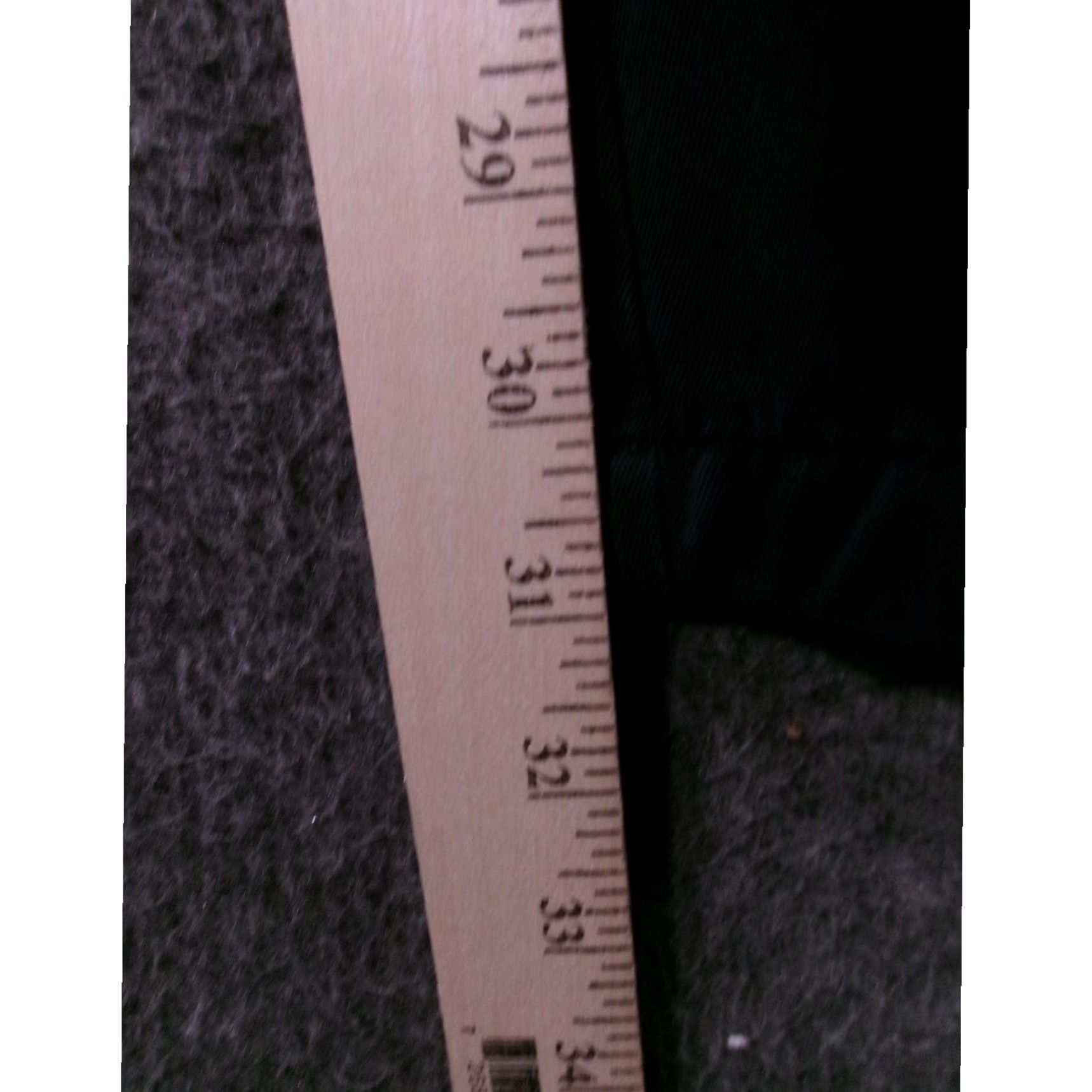 Vintage VINTAGE Signature Men's Chino Pants 31x32 Black Casual Office Style Stretch Comfort Size US 31 - 6 Thumbnail