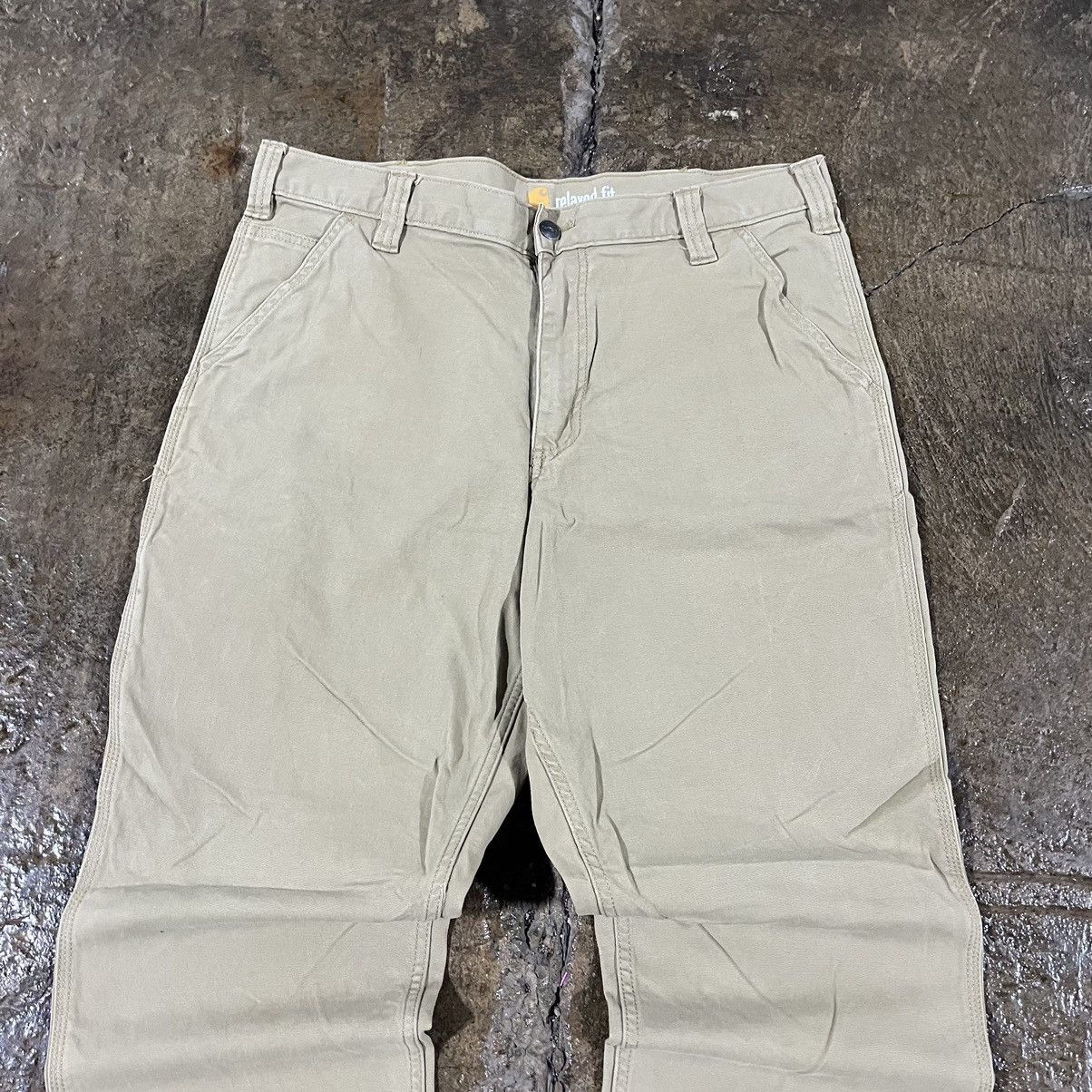 Carhartt × Vintage Crazy Y2K Carhartt Carpenter Pants Faded Workwear Skater Size US 36 / EU 52 - 7 Thumbnail