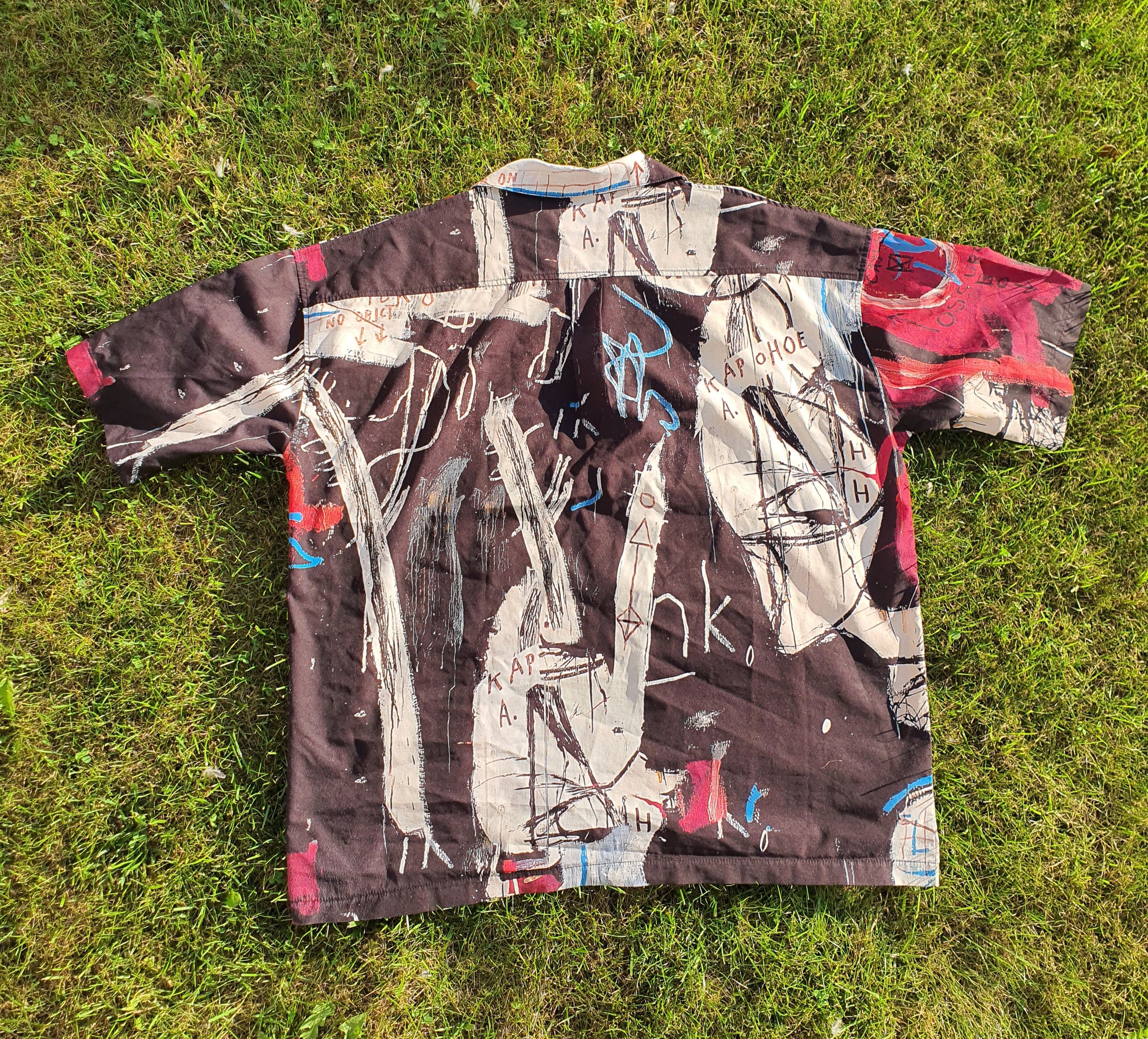Jean-Michel Basquiat Basquiat hawaiian shirt Size US M / EU 48-50 / 2 - 2 Thumbnail