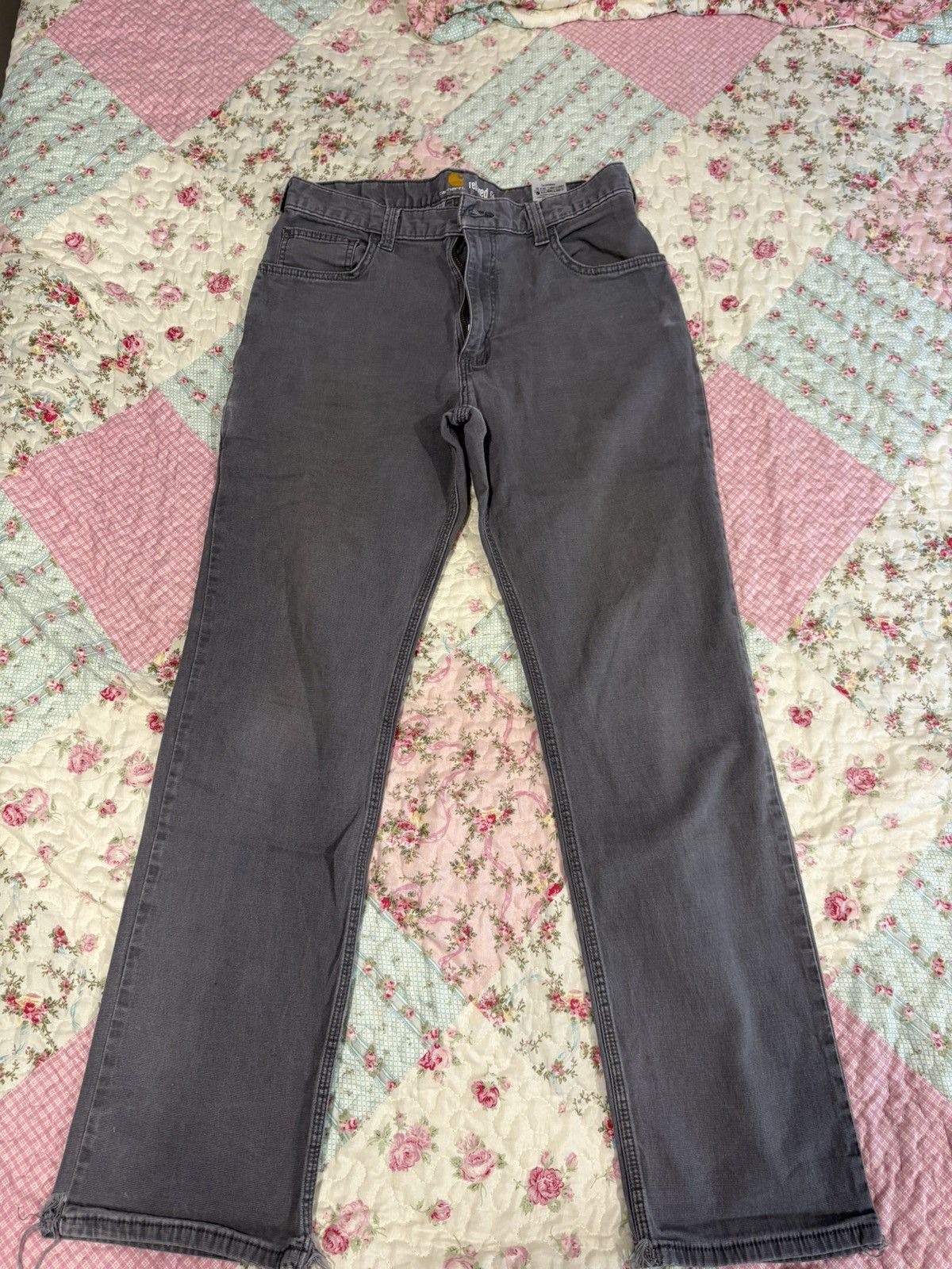 Carhartt 01’ Carhartt Relaxed Fit Workpants (Size 34x32 Size US 32 / EU 48 - 1 Thumbnail