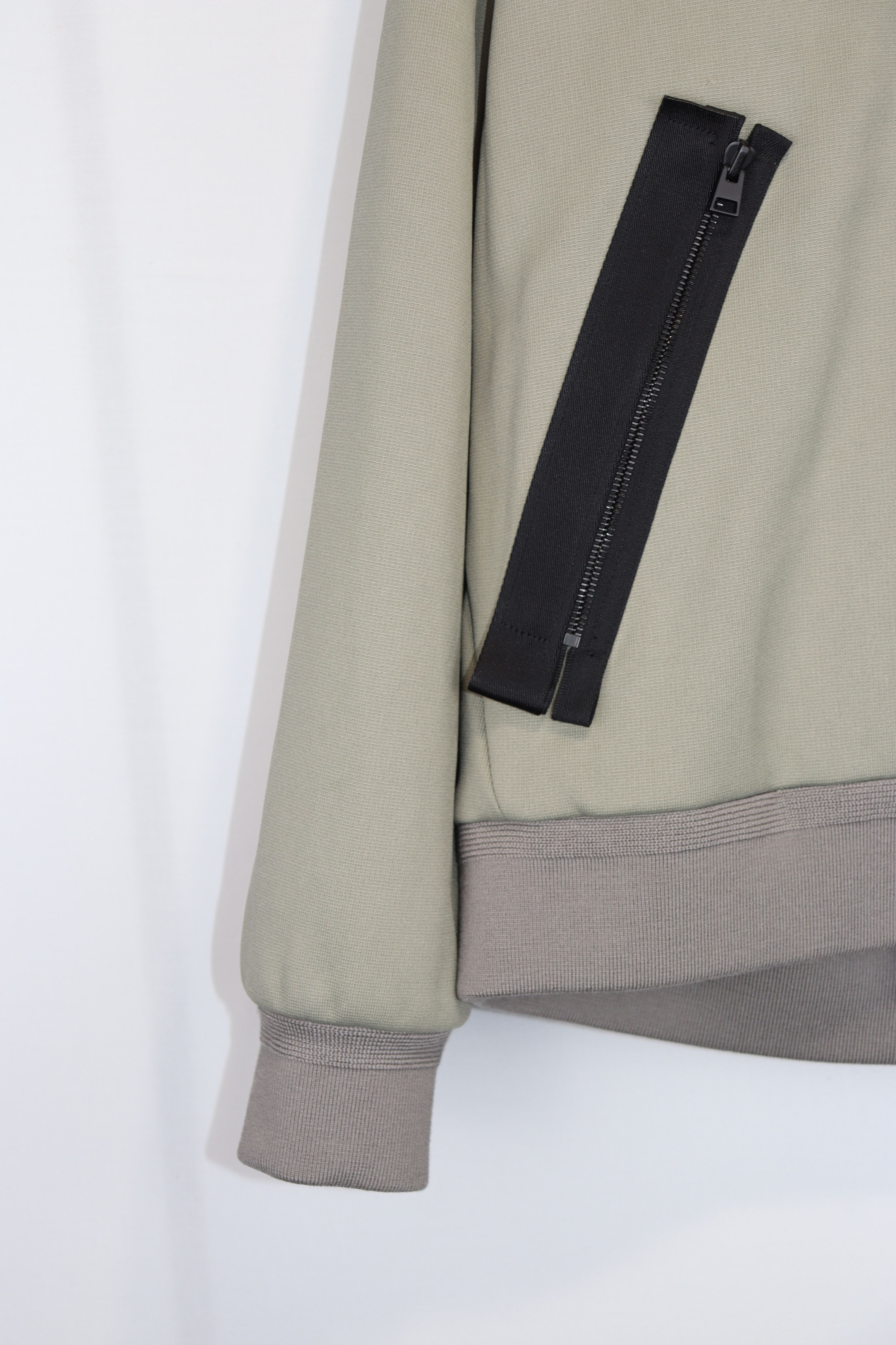 Tom Ford o1rshd1 Zip Up Jacket Hoodie in Light Stone Grey Size US M / EU 48-50 / 2 - 5 Thumbnail