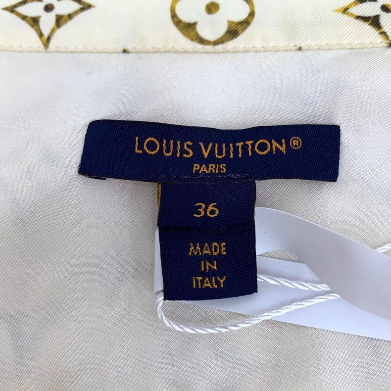 Louis Vuitton Louis Vuitton 23 beige logo presbyopic full print mulberry Size XS / US 0-2 / IT 36-38 - 5 Thumbnail