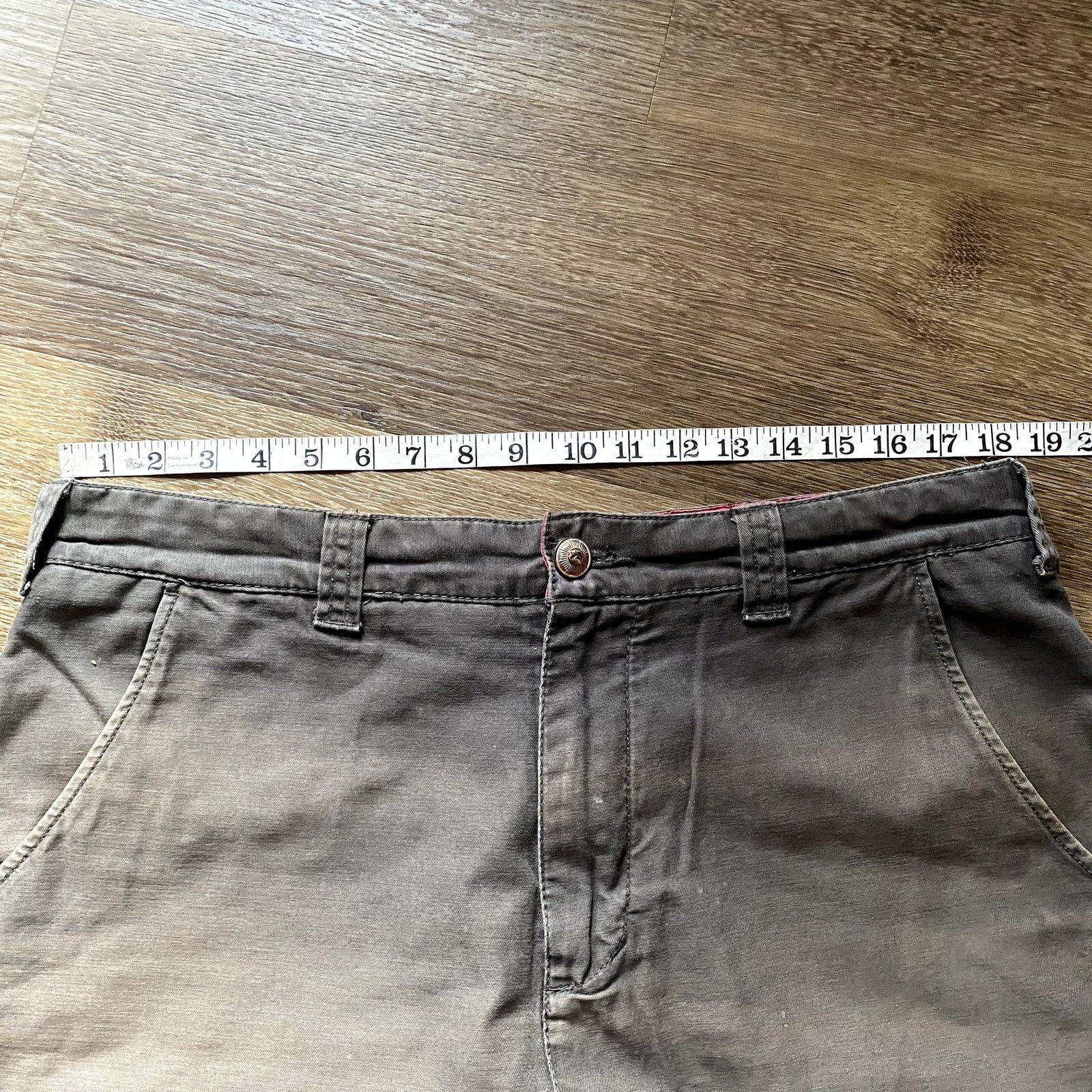 Vintage Vintage Y2K Ringspun Cargo Shorts Size US 36 / EU 52 - 5 Thumbnail