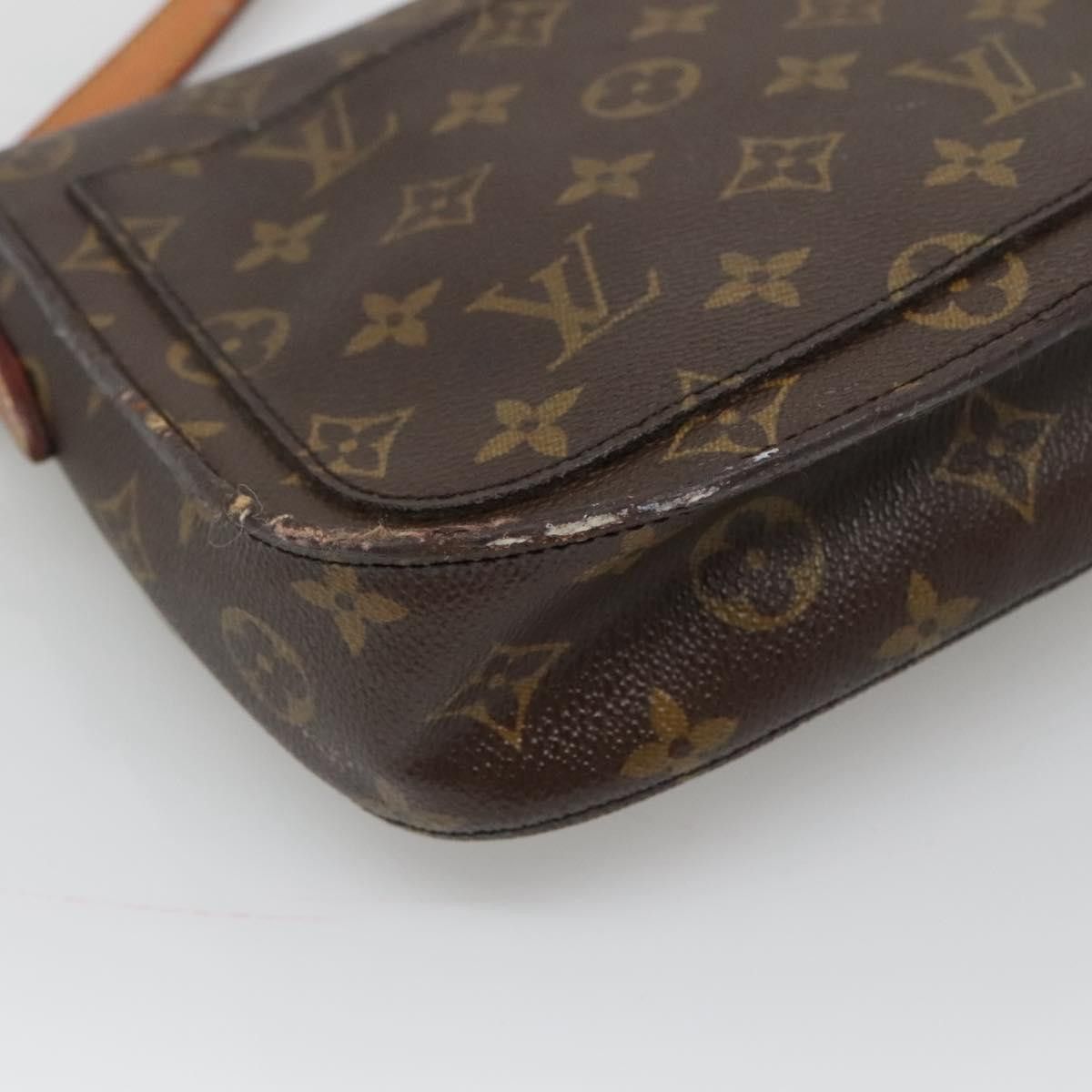 Louis Vuitton LOUIS VUITTON Monogram Saint Cloud MM Shoulder Bag M51243 Size ONE SIZE - 8 Thumbnail